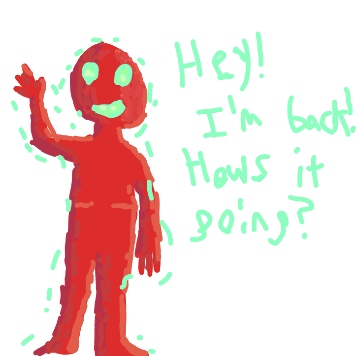 Drawing in Long time no see by Mr. Mint