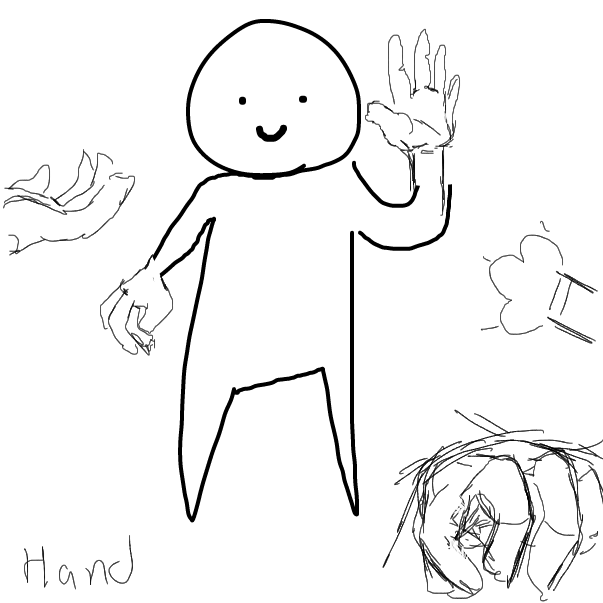 HAND - Online Drawing Game Comic Strip Panel by FifaSam