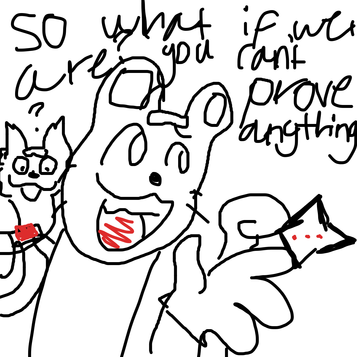 Drawing in Something bizarre… by YanaTheDankest