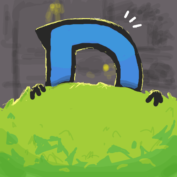 Drawing in Trespassing by Literally a person