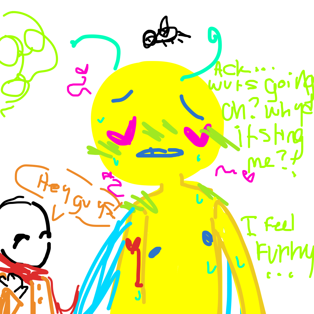 Drawing in Love bugs…? RuN by Razputin