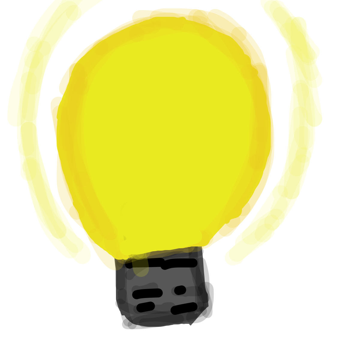 Drawing in Lightbulb  by Uglyhuman