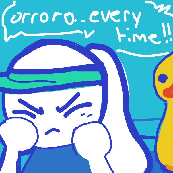 Drawing in opponent in the water by necrophrenia