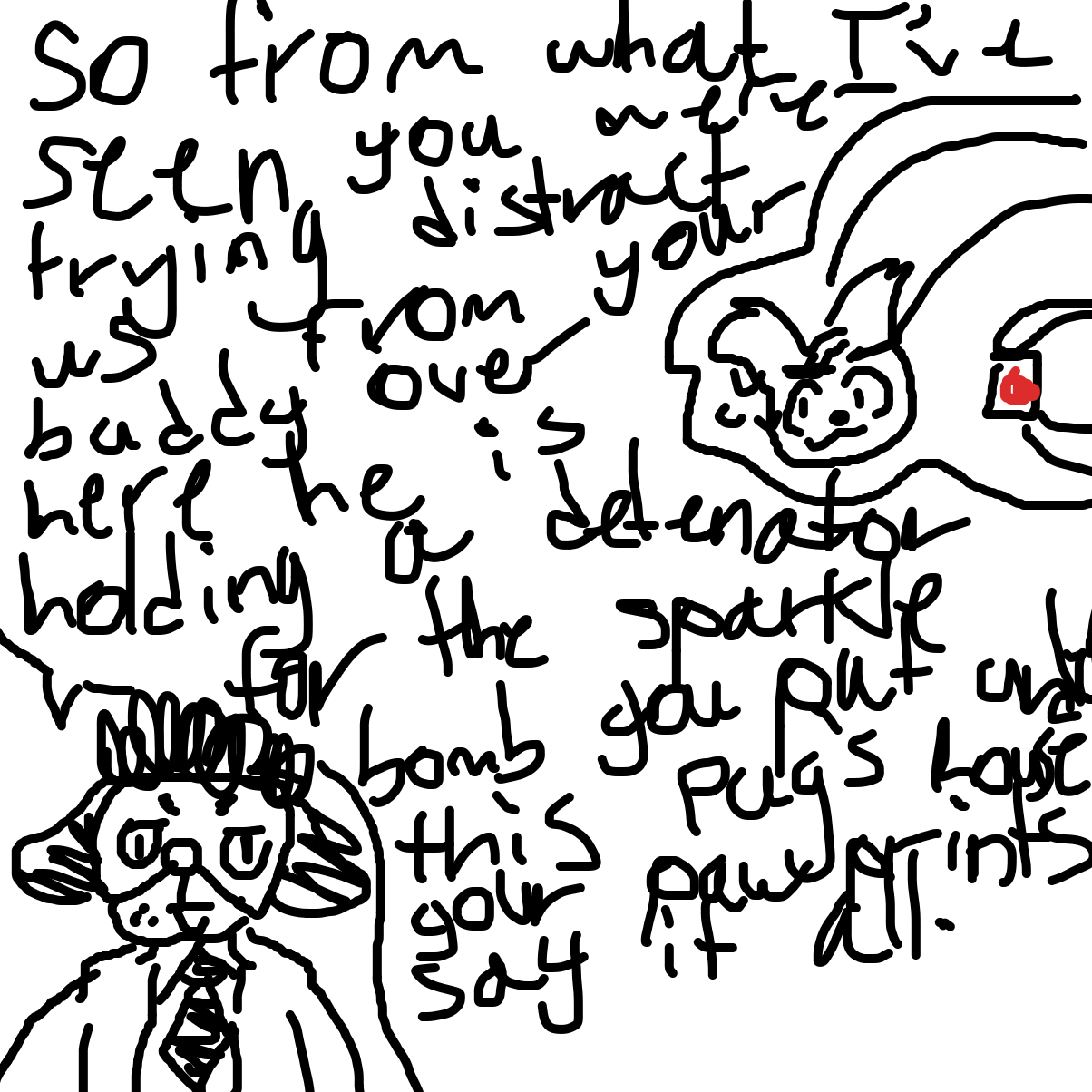 Drawing in Something bizarre… by YanaTheDankest