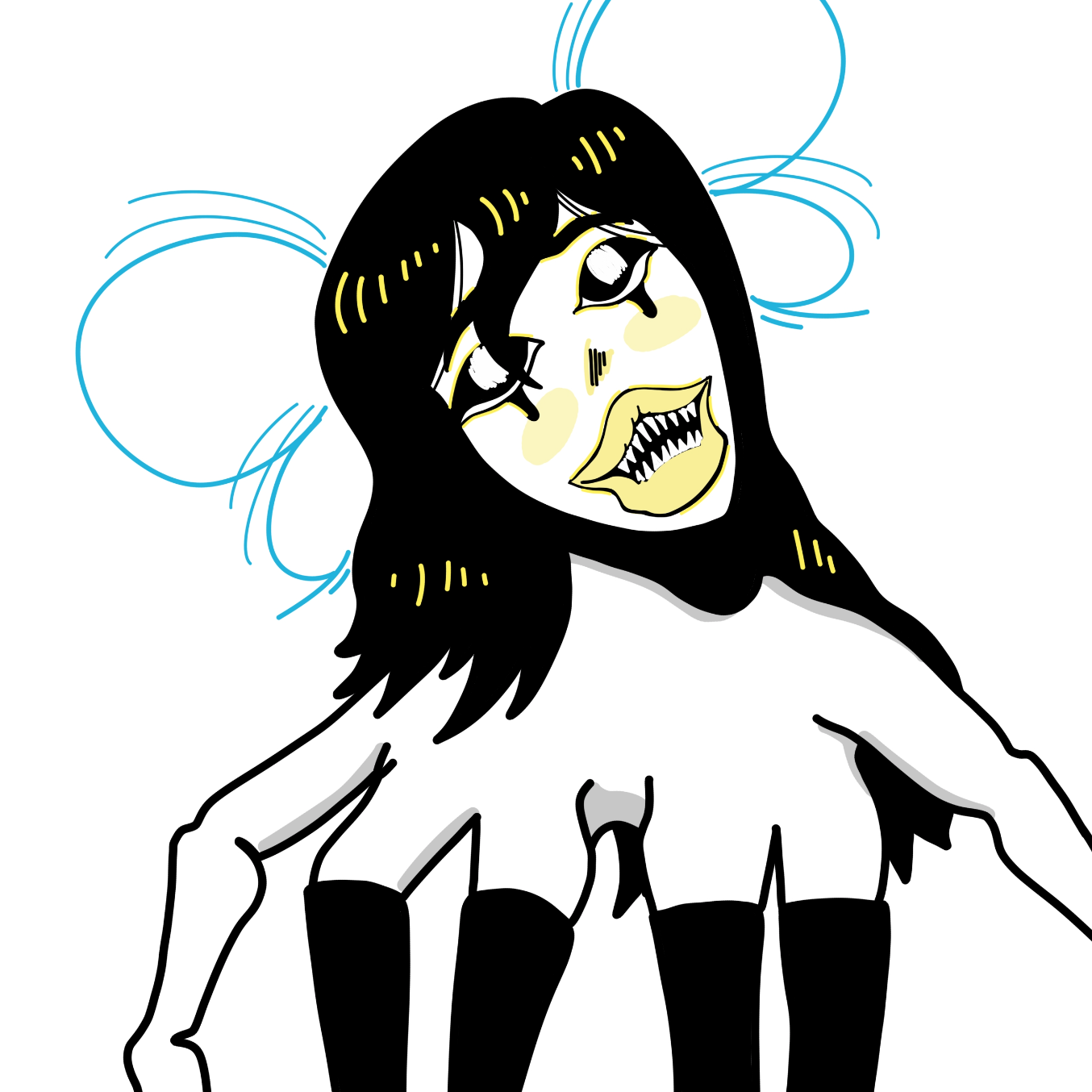  - Online Drawing Game Comic Strip Panel by Wizard Croissant