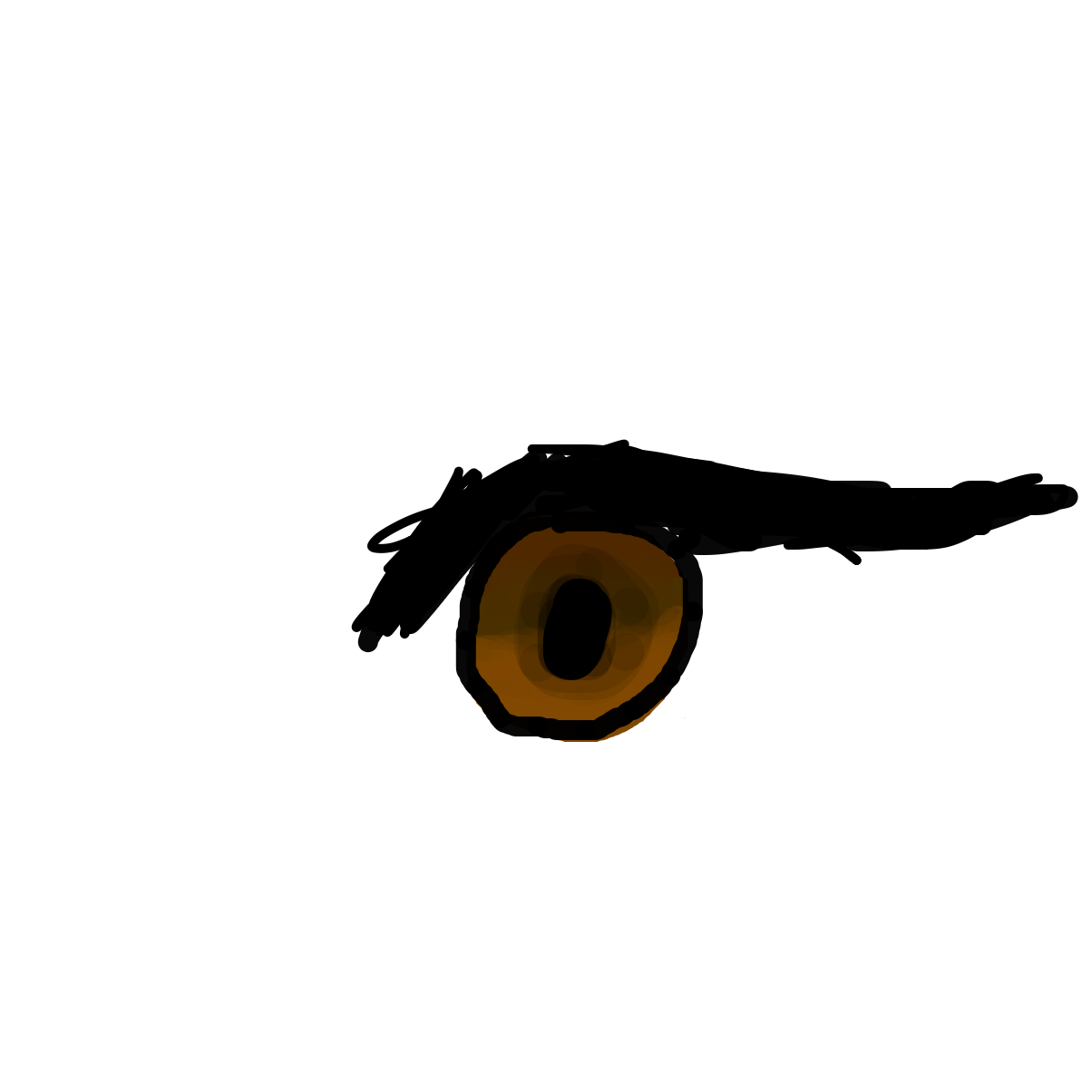 Drawing in Eye by Uglyhuman