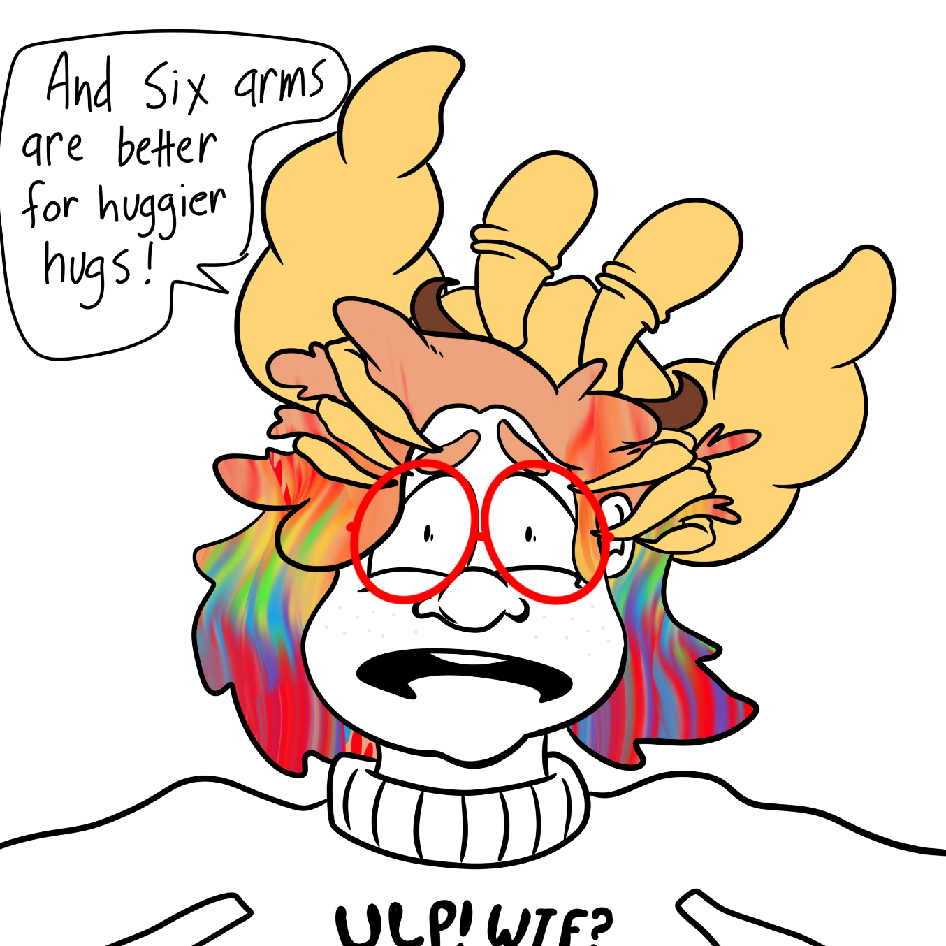  - Online Drawing Game Comic Strip Panel by Wizard Croissant