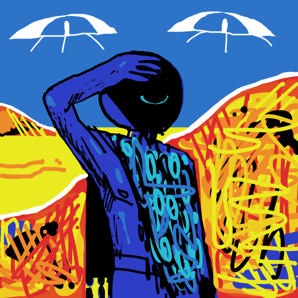  - Online Drawing Game Comic Strip Panel by Chumky