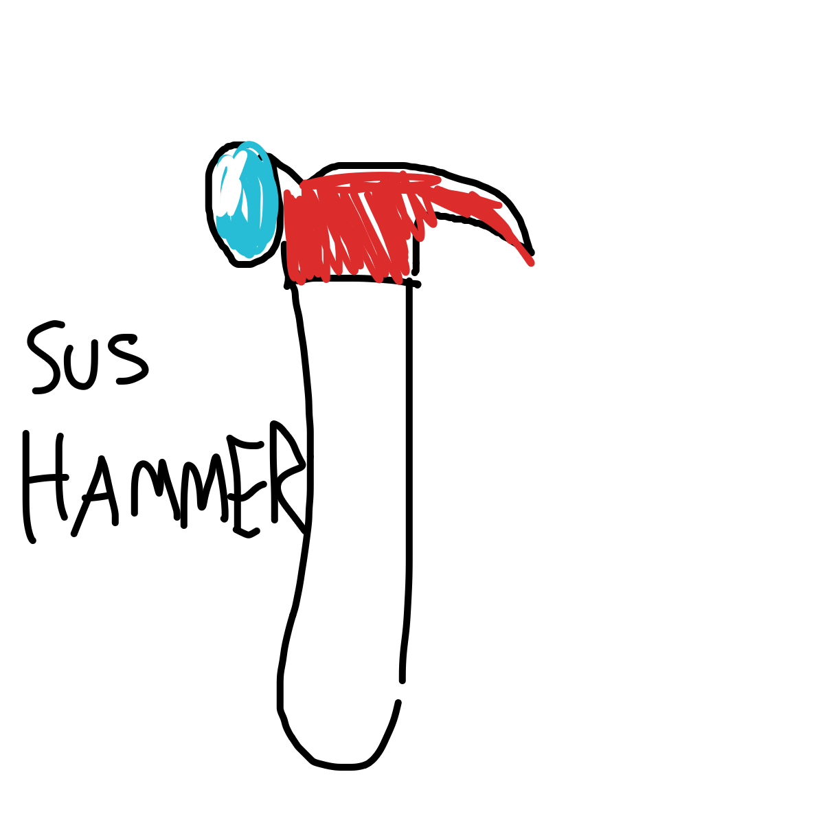 Drawing in Hammer by josie