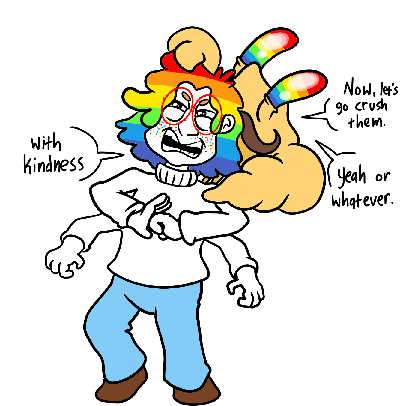  - Online Drawing Game Comic Strip Panel by Wizard Croissant