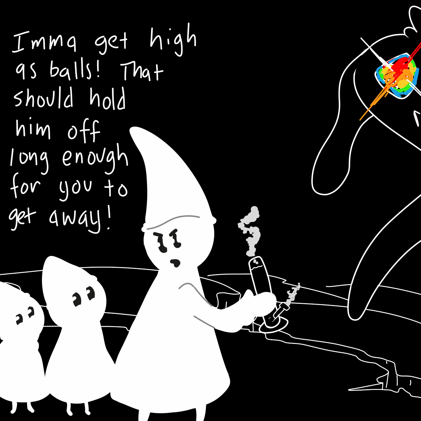  - Online Drawing Game Comic Strip Panel by Wizard Croissant