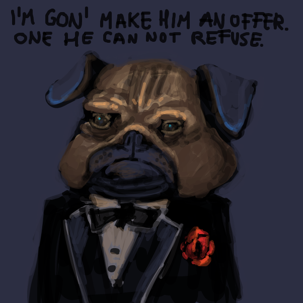 Liked webcomic The Pugfather