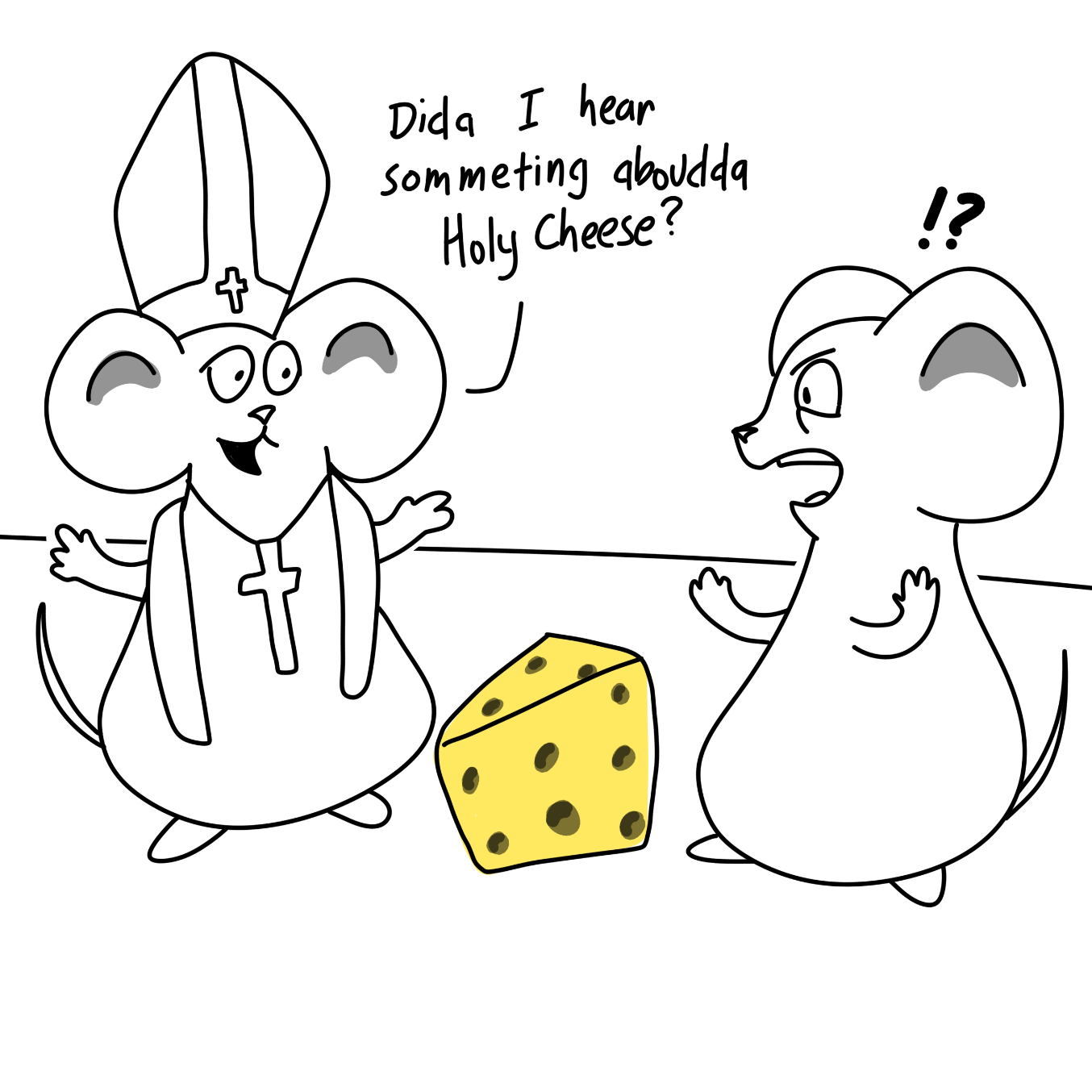  - Online Drawing Game Comic Strip Panel by Wizard Croissant