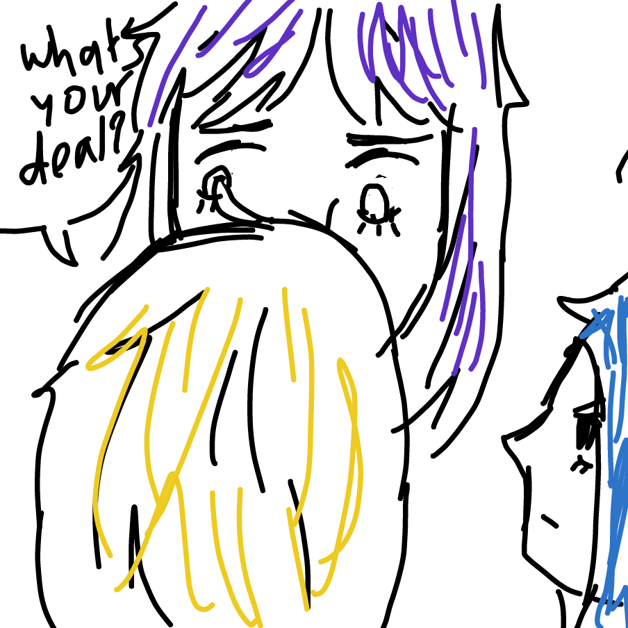 Drawing in Wuts happining here?! Part2 by akutagawa 