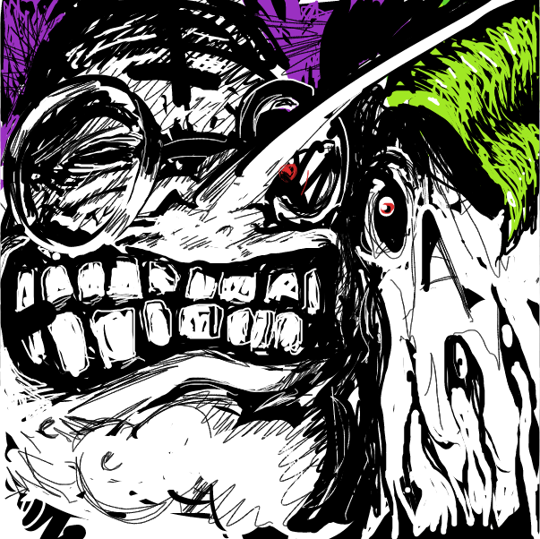 Drawing in Hot Topic by Pax