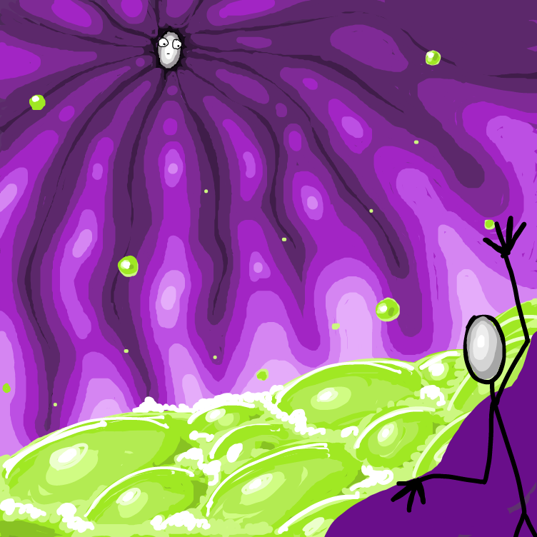 Drawing in [Crawl Toward The Light] Turn To Pg 17 by Pax