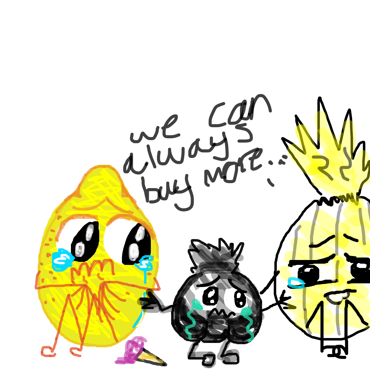 We can always buy more - Online Drawing Game Comic Strip Panel by YanaTheDankest