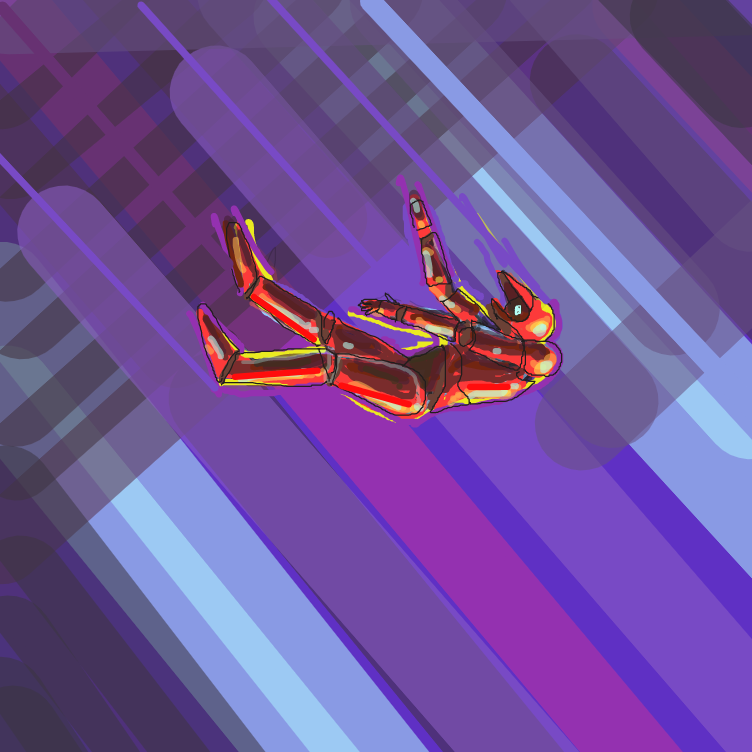 Drawing in the great fall by Pax