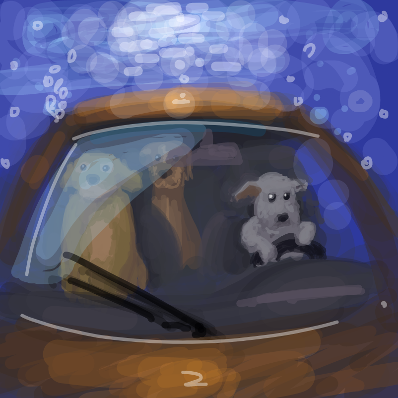 Drawing in Grand Theft Auto by Pax