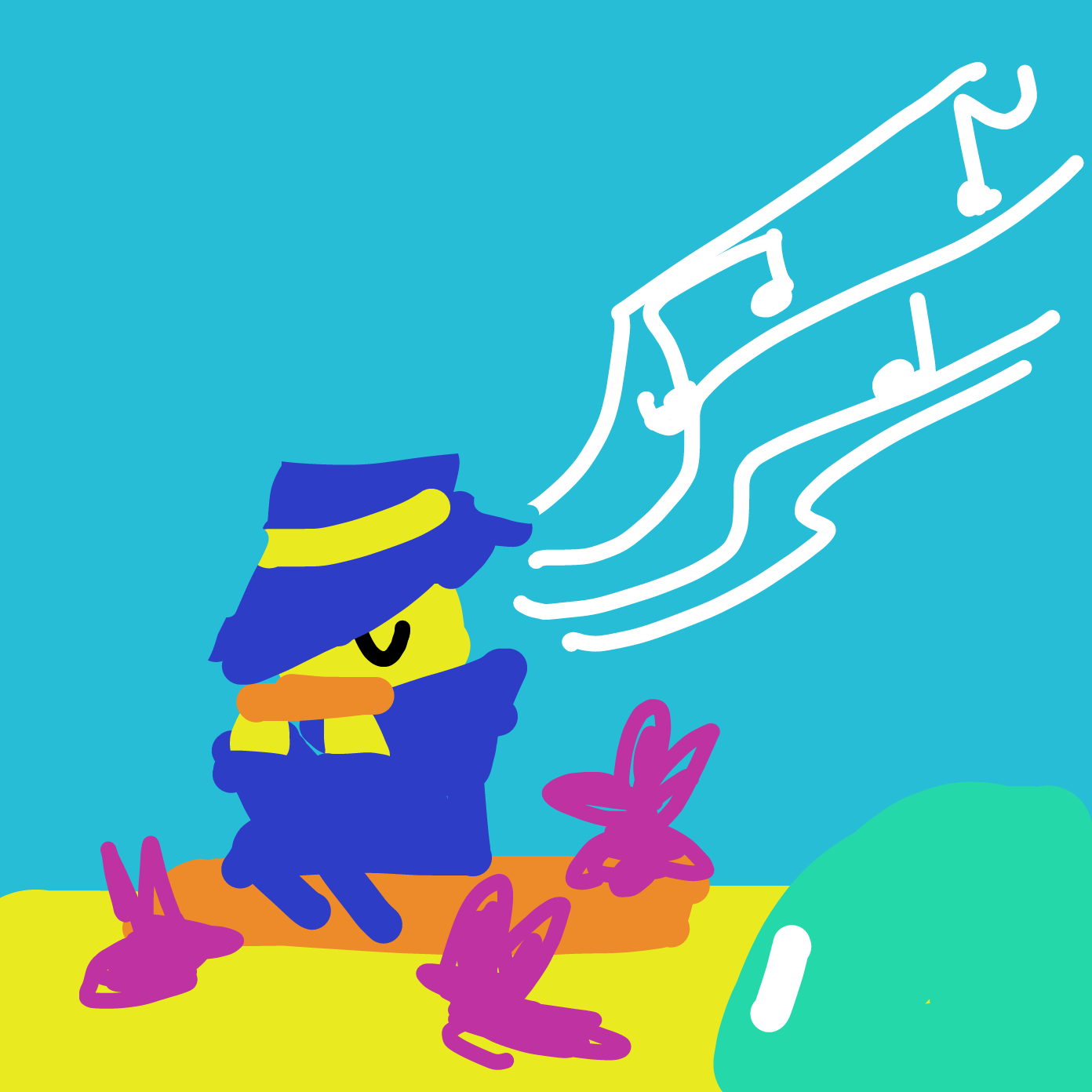  - Online Drawing Game Comic Strip Panel by Chumky