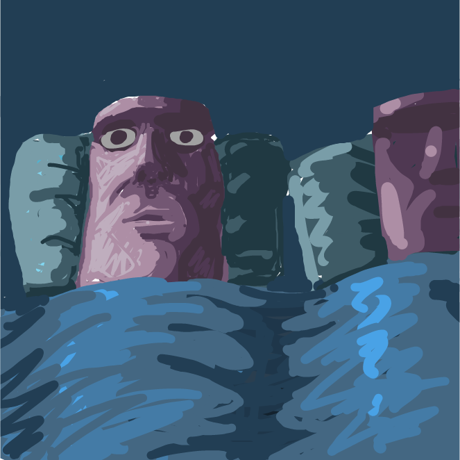 Drawing in Easter by Pax