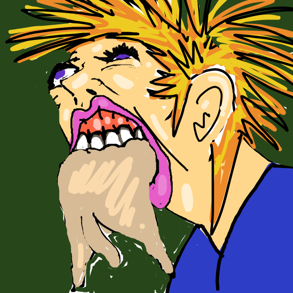 Drawing in Kissy kissy by Pax