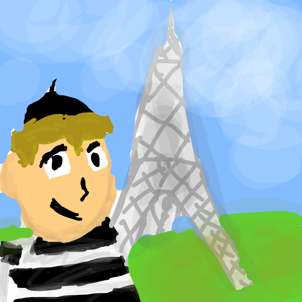 Drawing in Around the World by Uglyhuman