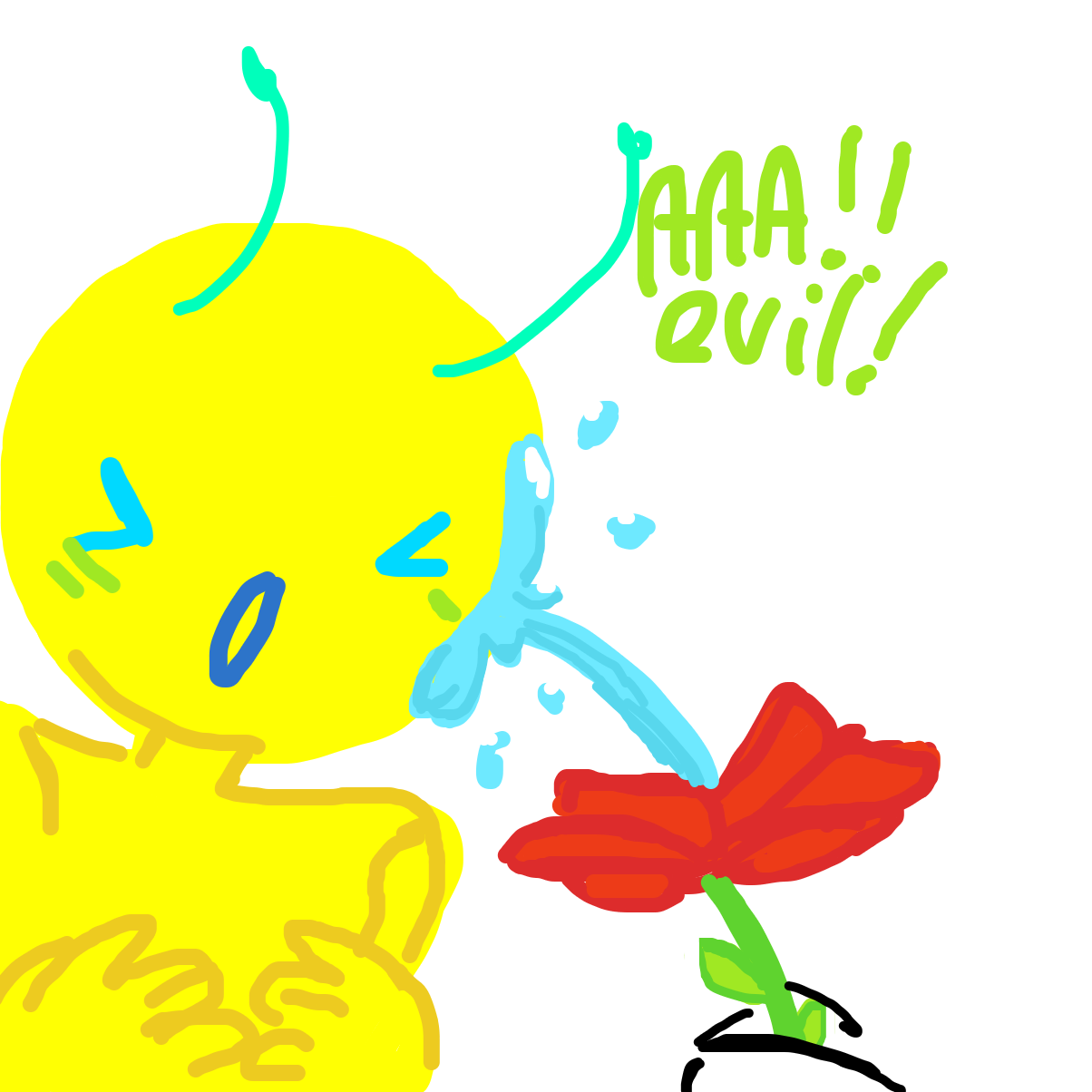  - Online Drawing Game Comic Strip Panel by Razputin