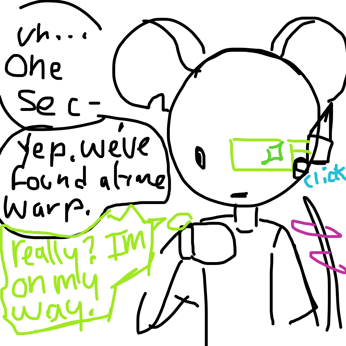  - Online Drawing Game Comic Strip Panel by Razputin