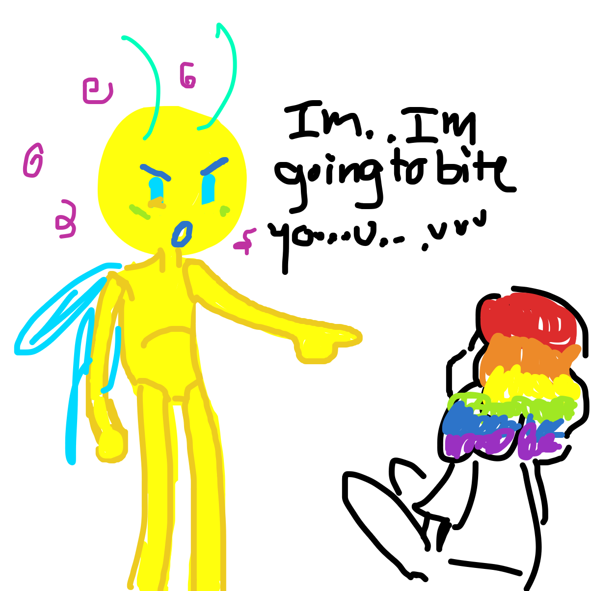  - Online Drawing Game Comic Strip Panel by Razputin