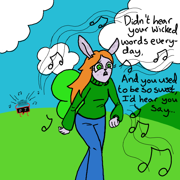 Drawing in Say Anything by EggLeon