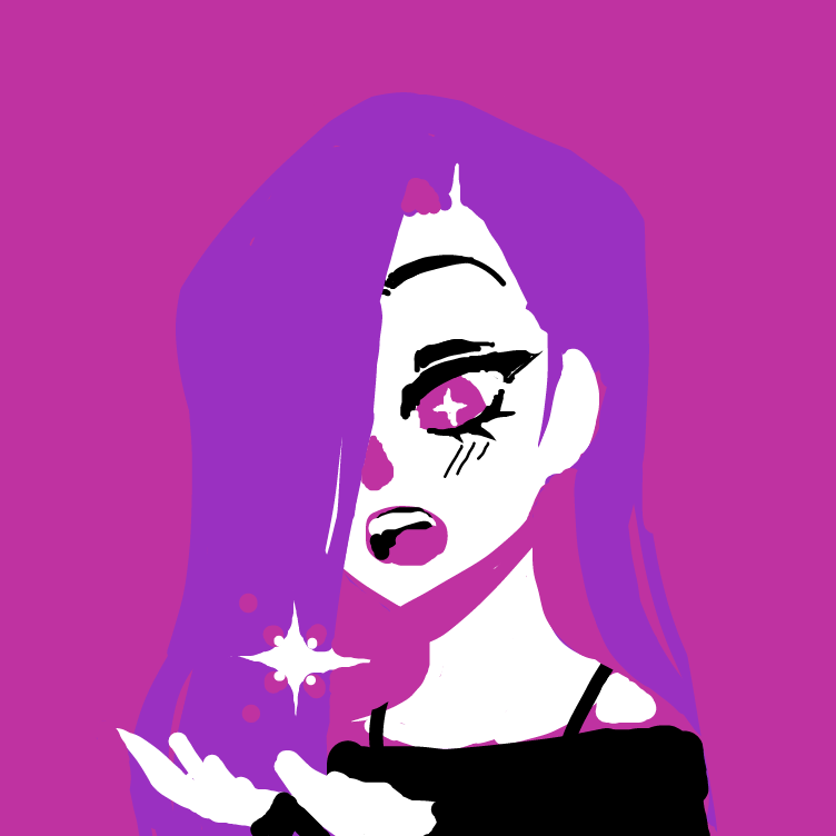 Drawing in Eye by ThaSilentArtist