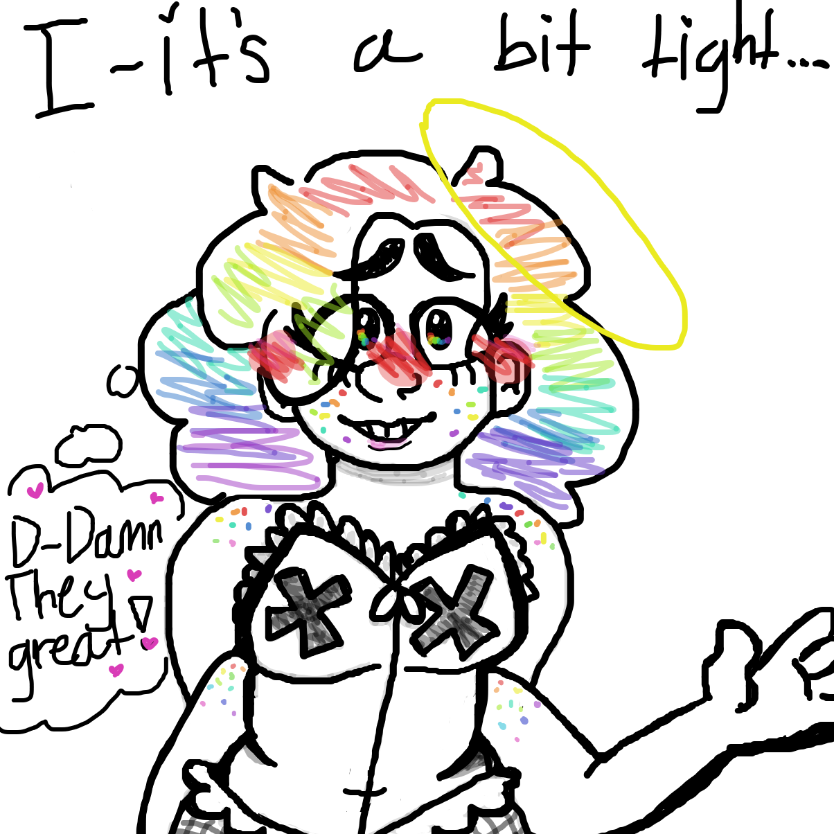 >\\\< - Online Drawing Game Comic Strip Panel by YanaTheDankest