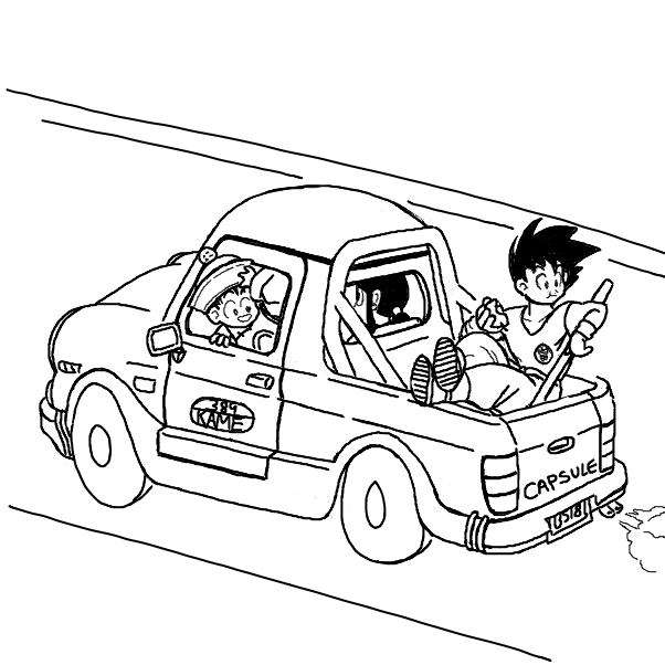 Drawing in Cartoon cars by EggLeon