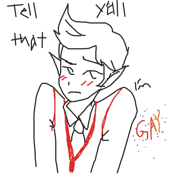 Drawing in A Hard Choice by ramenclaw