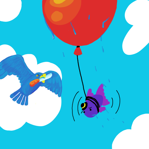 Drawing in ⠀ by EggLeon