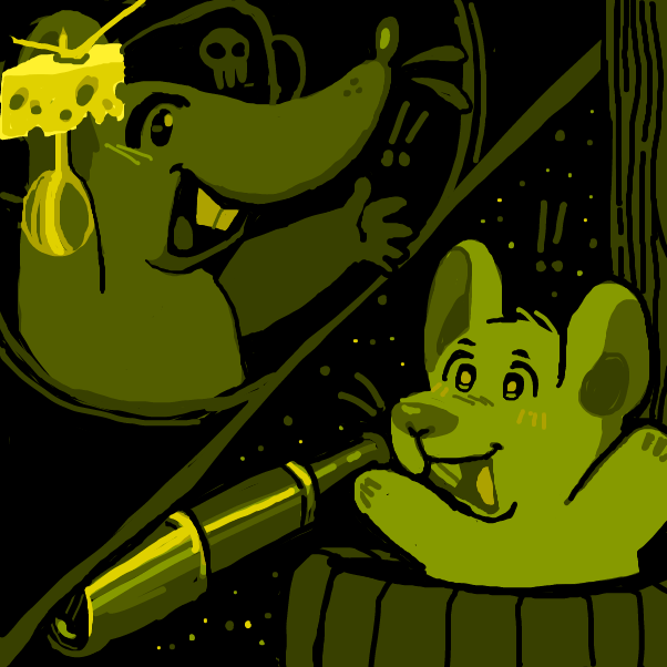  - Online Drawing Game Comic Strip Panel by Chumky