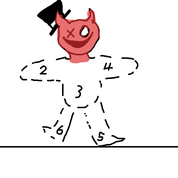 Drawing in Let's make a monster! by LizardPie34