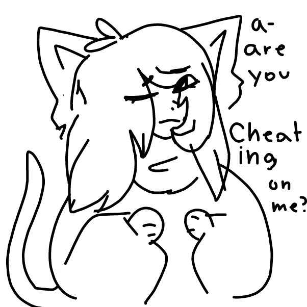 Neko - Online Drawing Game Comic Strip Panel by MovedAccounts