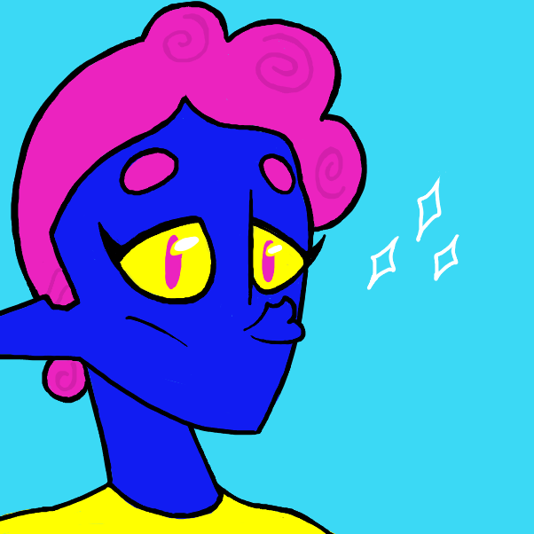 Drawing in Blehh by EggLeon