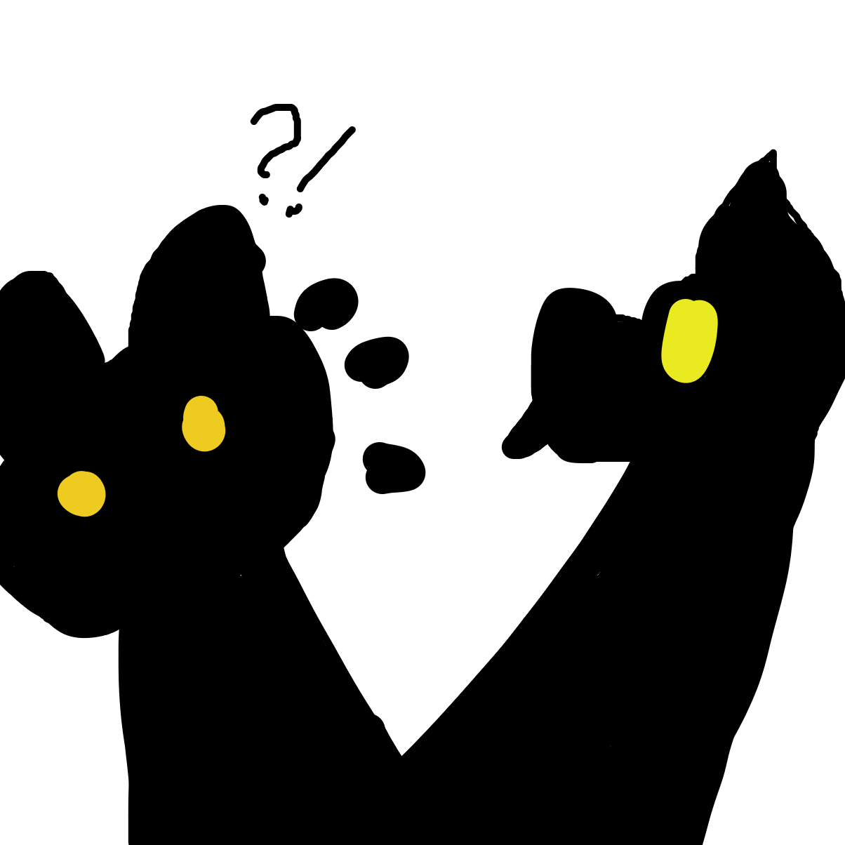 ?! - Online Drawing Game Comic Strip Panel by YanaTheDankest