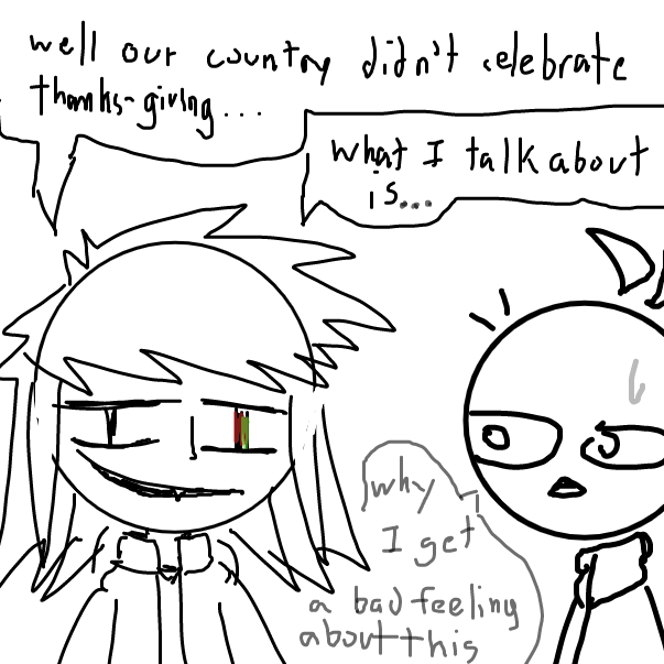 Drawing in welp it almost november now  by FifaSam