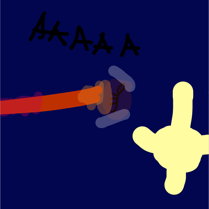 Drawing in Where Will I Go? by Fooperterooney