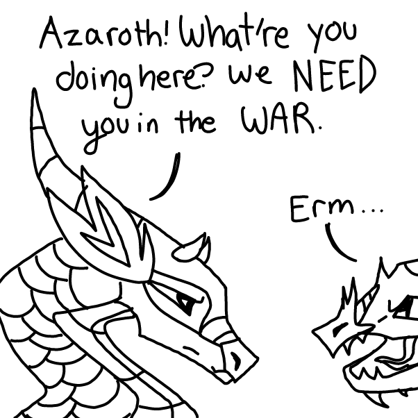 Drawing in Mashed potatoes by MovedAccounts