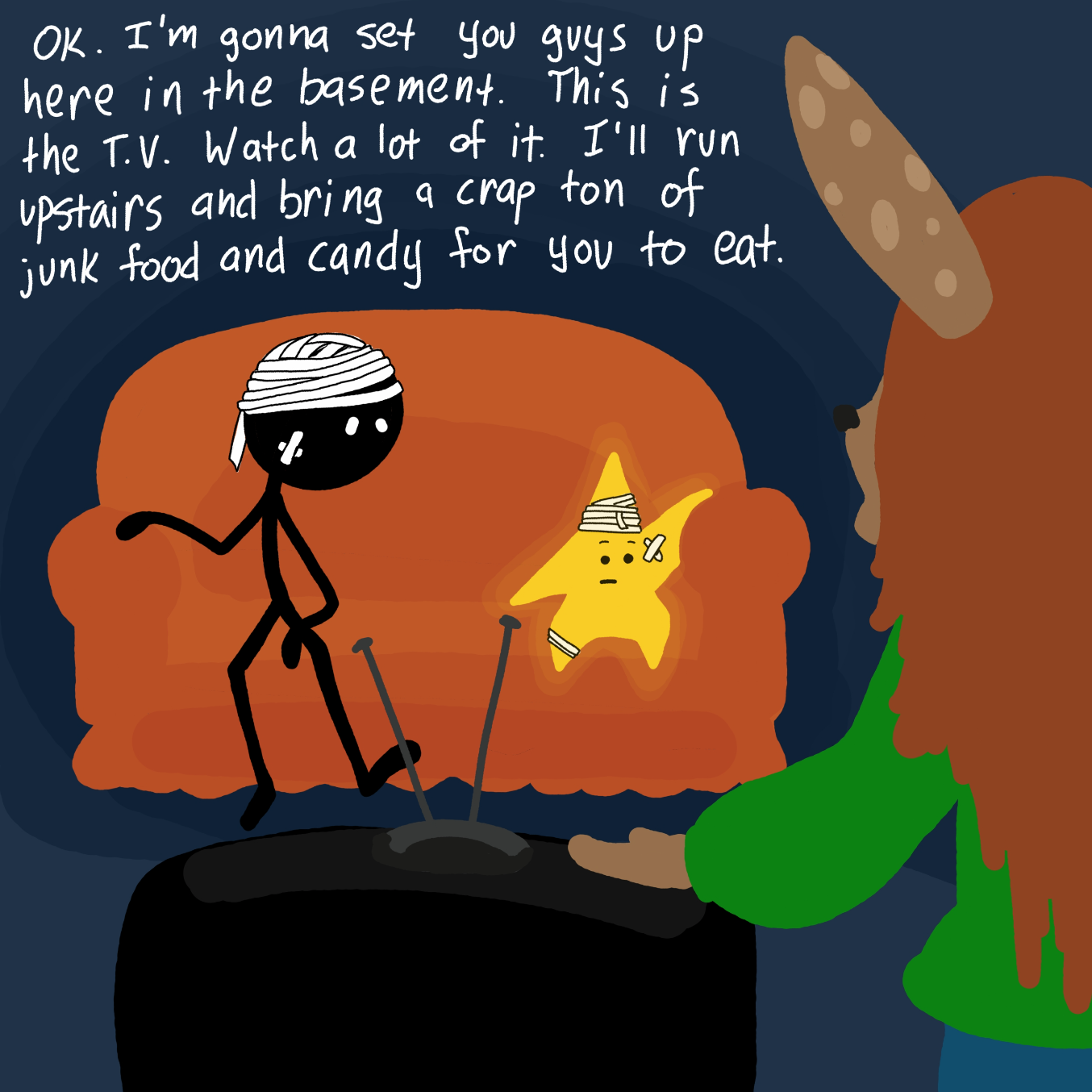  - Online Drawing Game Comic Strip Panel by Wizard Croissant