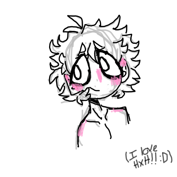 Drawing in Draw this in YOUR art style! Killua!! by jello