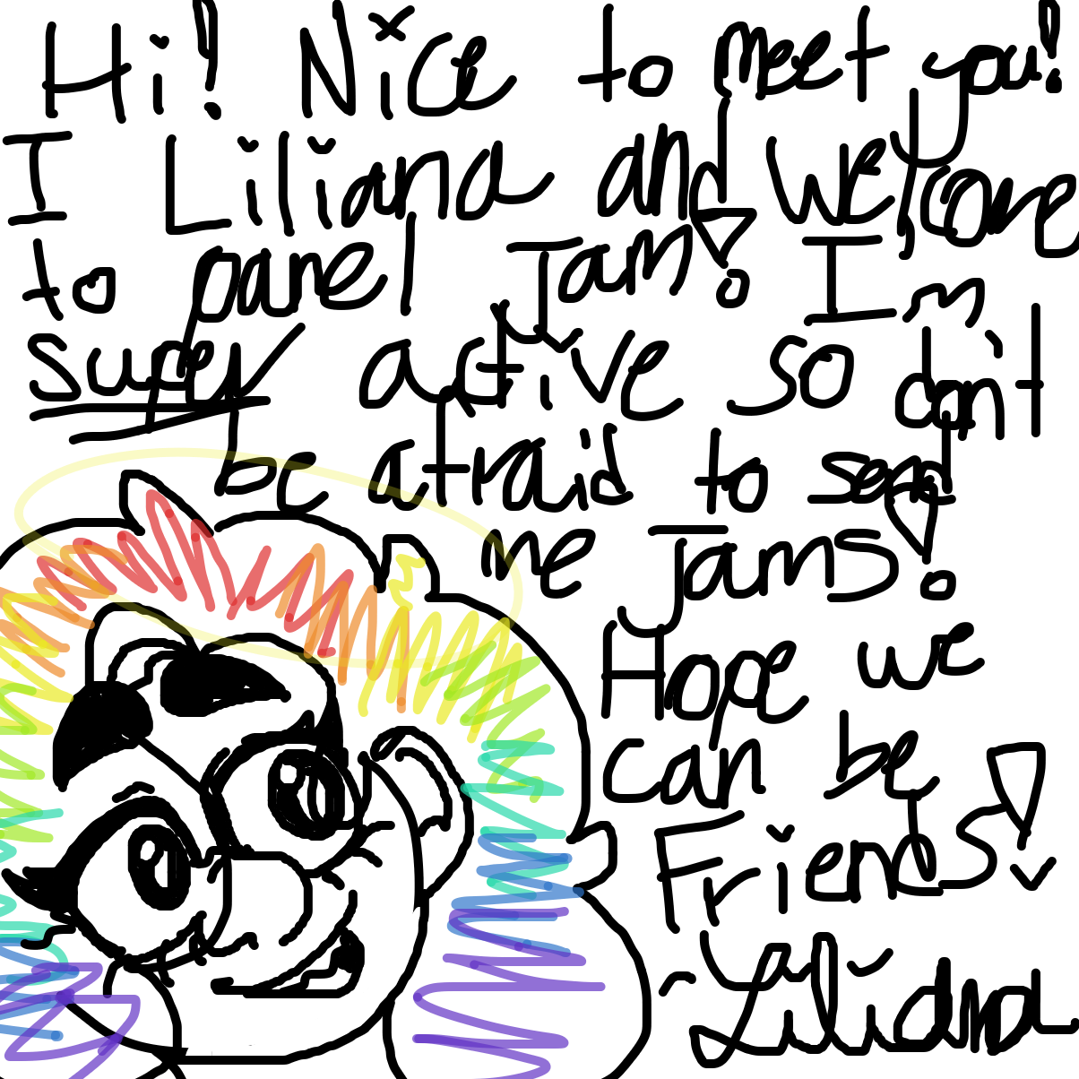 IM SUPER ACTIVE so don’t be afraid to send me Jams!!!✍️ - Online Drawing Game Comic Strip Panel by YanaTheDankest