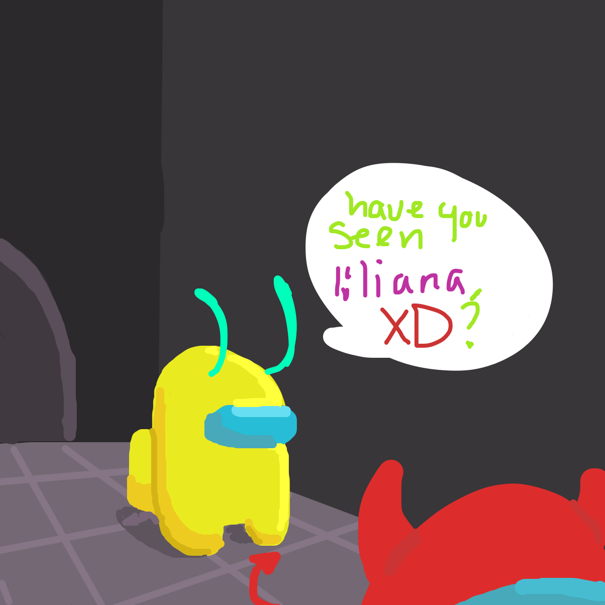  - Online Drawing Game Comic Strip Panel by Razputin