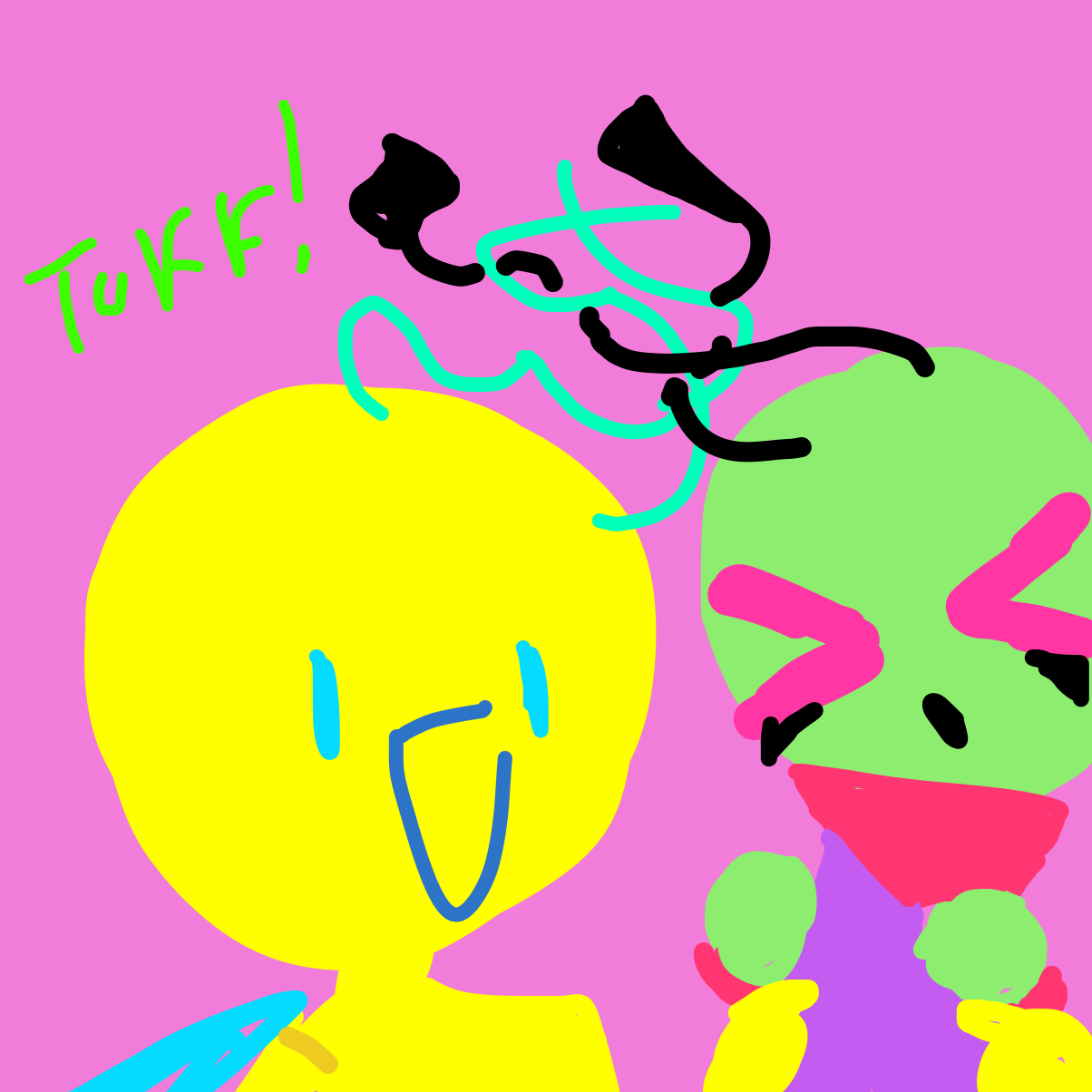  - Online Drawing Game Comic Strip Panel by Razputin