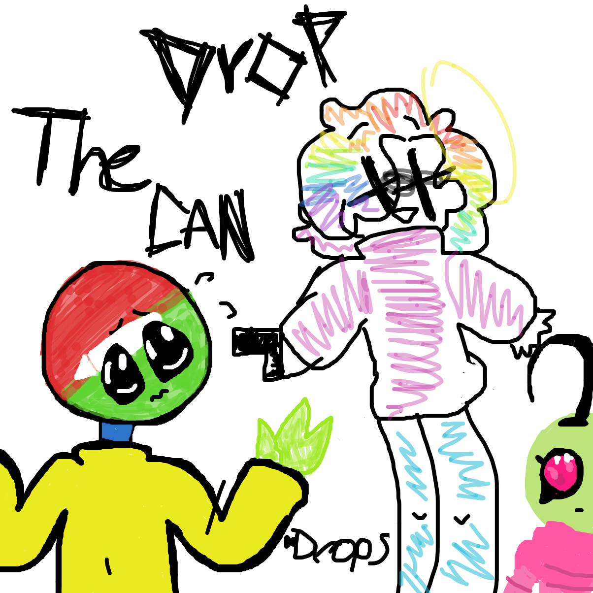 DROP THE CAN
*can drops - Online Drawing Game Comic Strip Panel by YanaTheDankest
